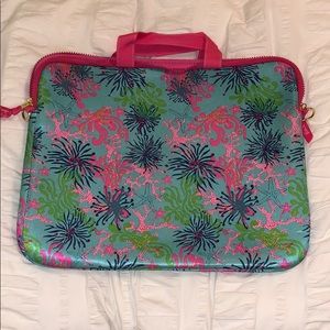 Lilly Pulitzer laptop sleeve